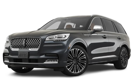 A black lincoln aviator is shown on a white background.