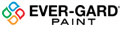 A logo for ever-gard paint with a colorful logo on a white background.