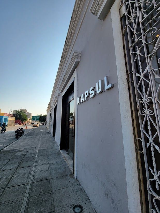 Exterior of a building with 