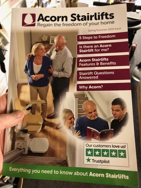 Acorn stairlifts booklet photo