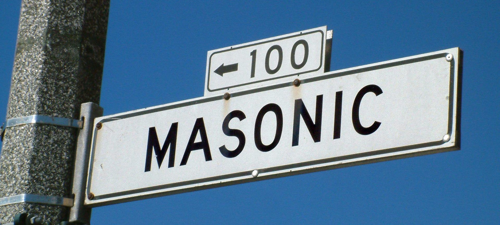 Mason Sign Post