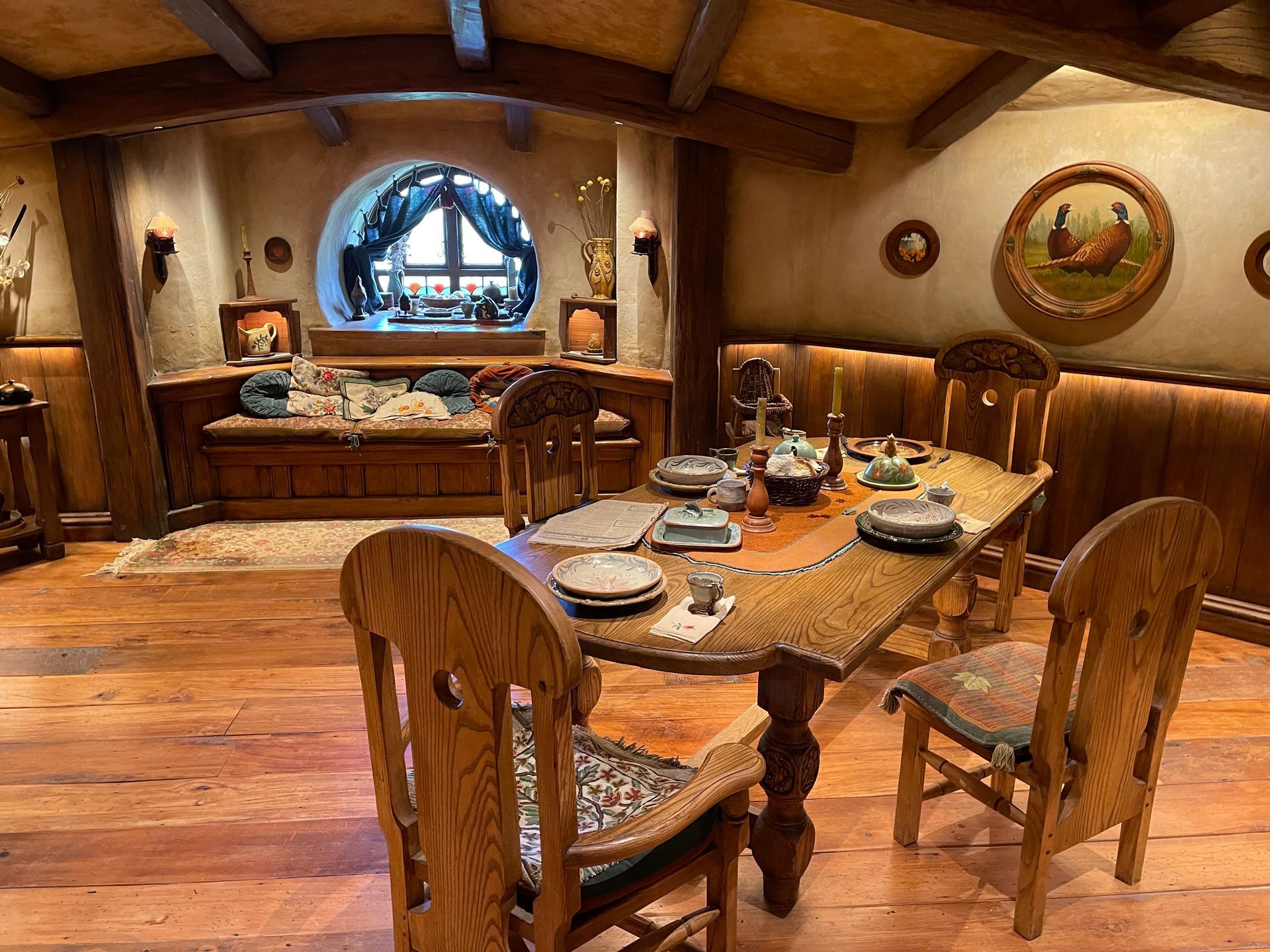 Inside a Hobbit Hole - Lord of the Rings travel location in New Zealand