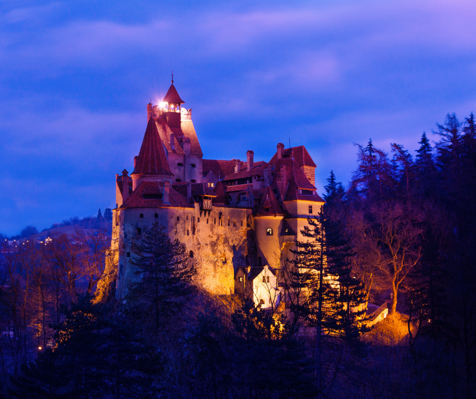 Bran Castle, Romania, Inspiration for Dracula