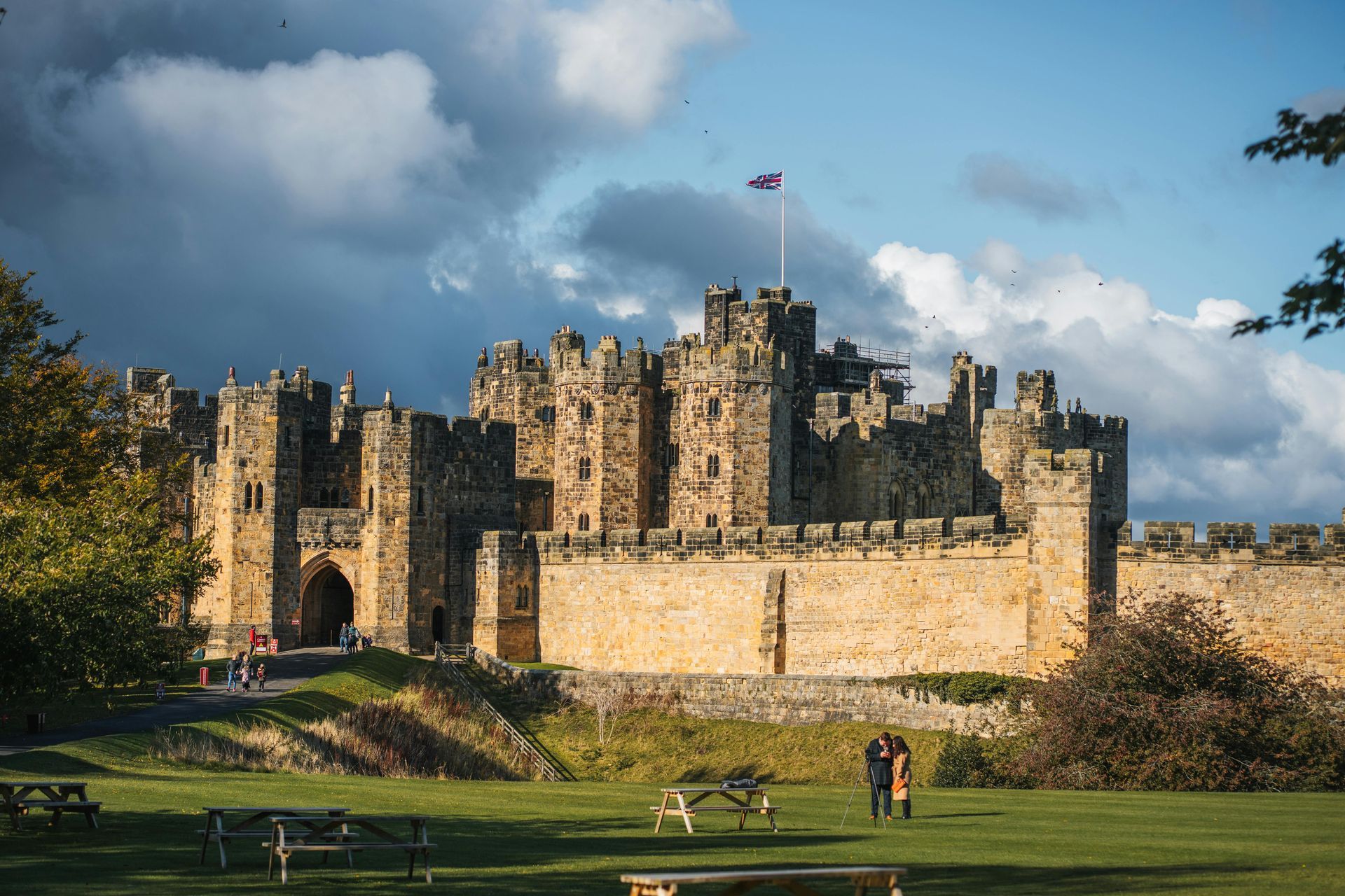 Alnwick Castle From Harry Potter and Quidditch 