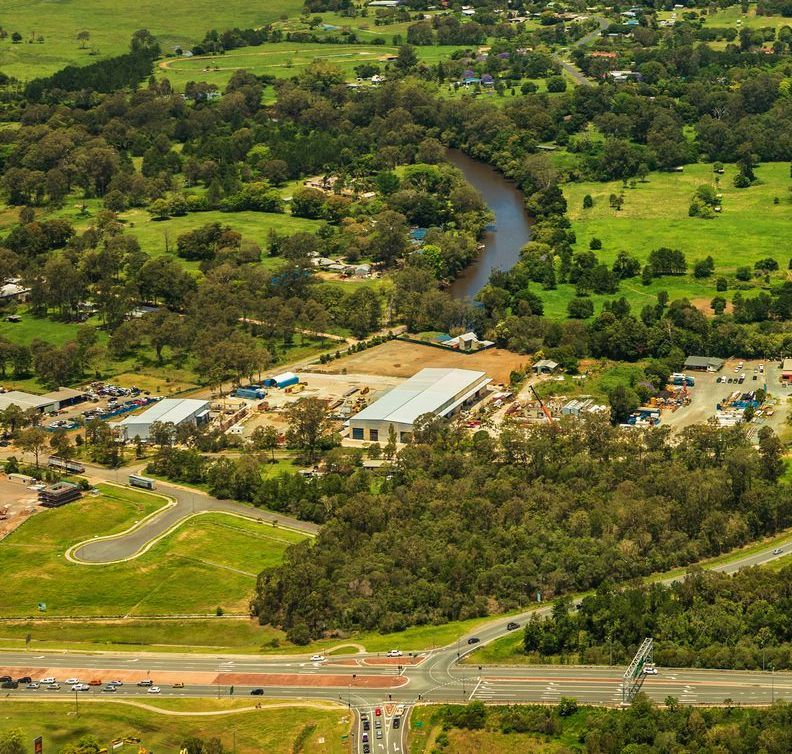 Aerial View of a Rural Landscape — All Class Liquid Waste in Pittsworth, QLD