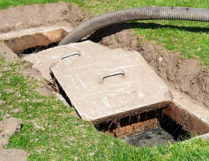 A Septic Tank Being Serviced — All Class Liquid Waste in Gatton, QLD