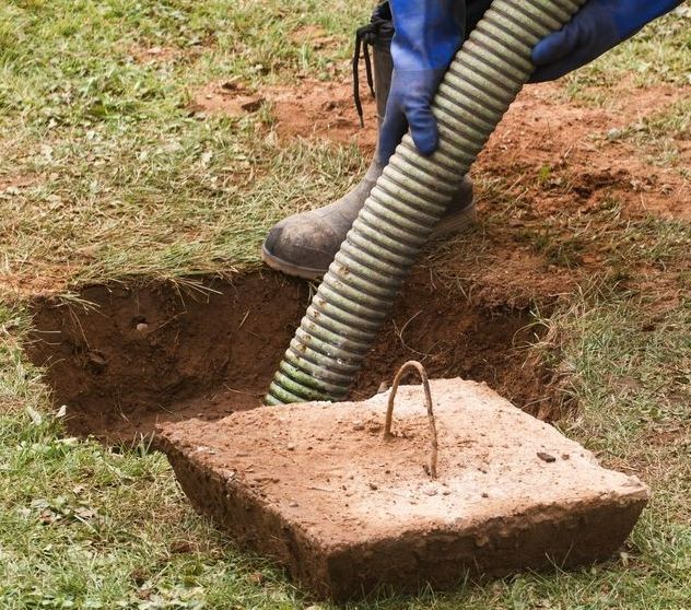 Septic Tank with Hose — All Class Liquid Waste in Westbrook, QLD