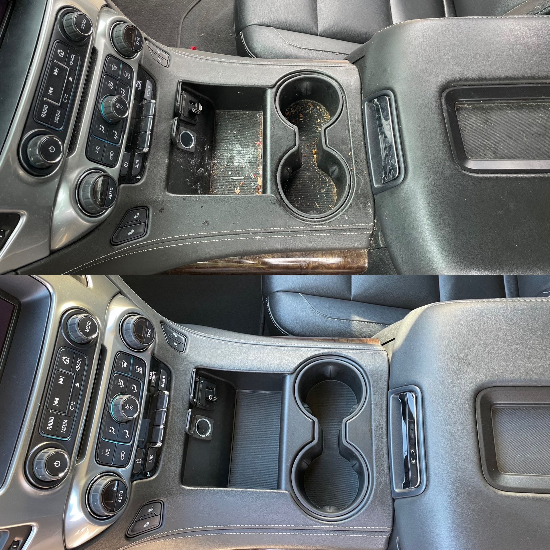 chevrolet Suburban interior detail