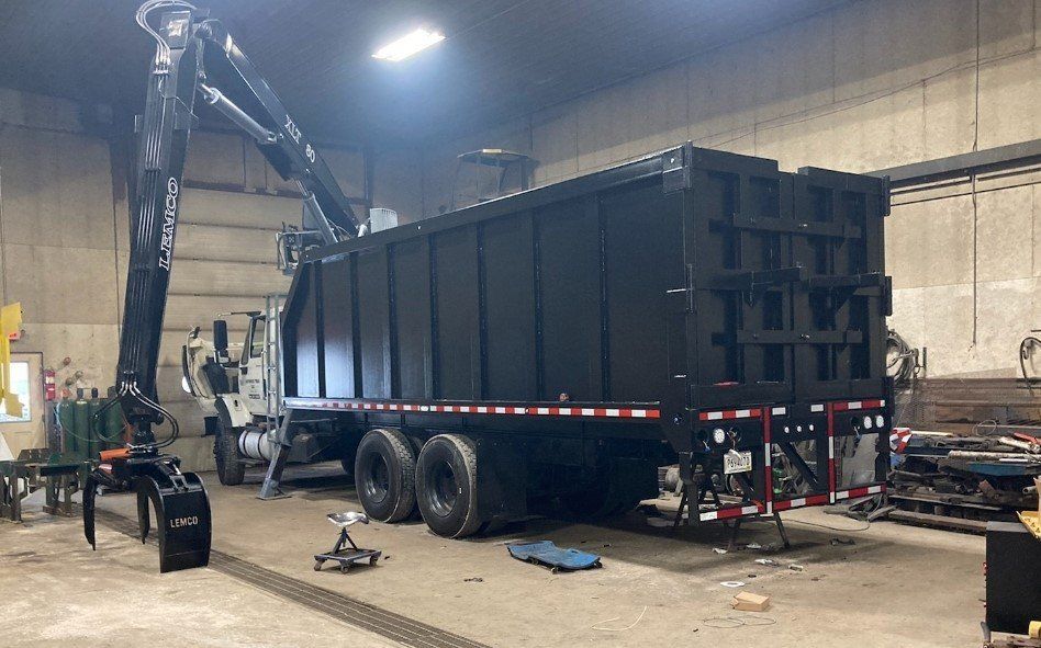 Truck in Garage — Westminster, SC — Economy Tree Service