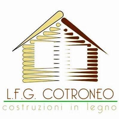 Un logo per un'azienda chiamata lfg cotroneo