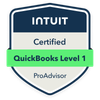 Outsourced Certified QuickBooks Level 1 ProAdvisor