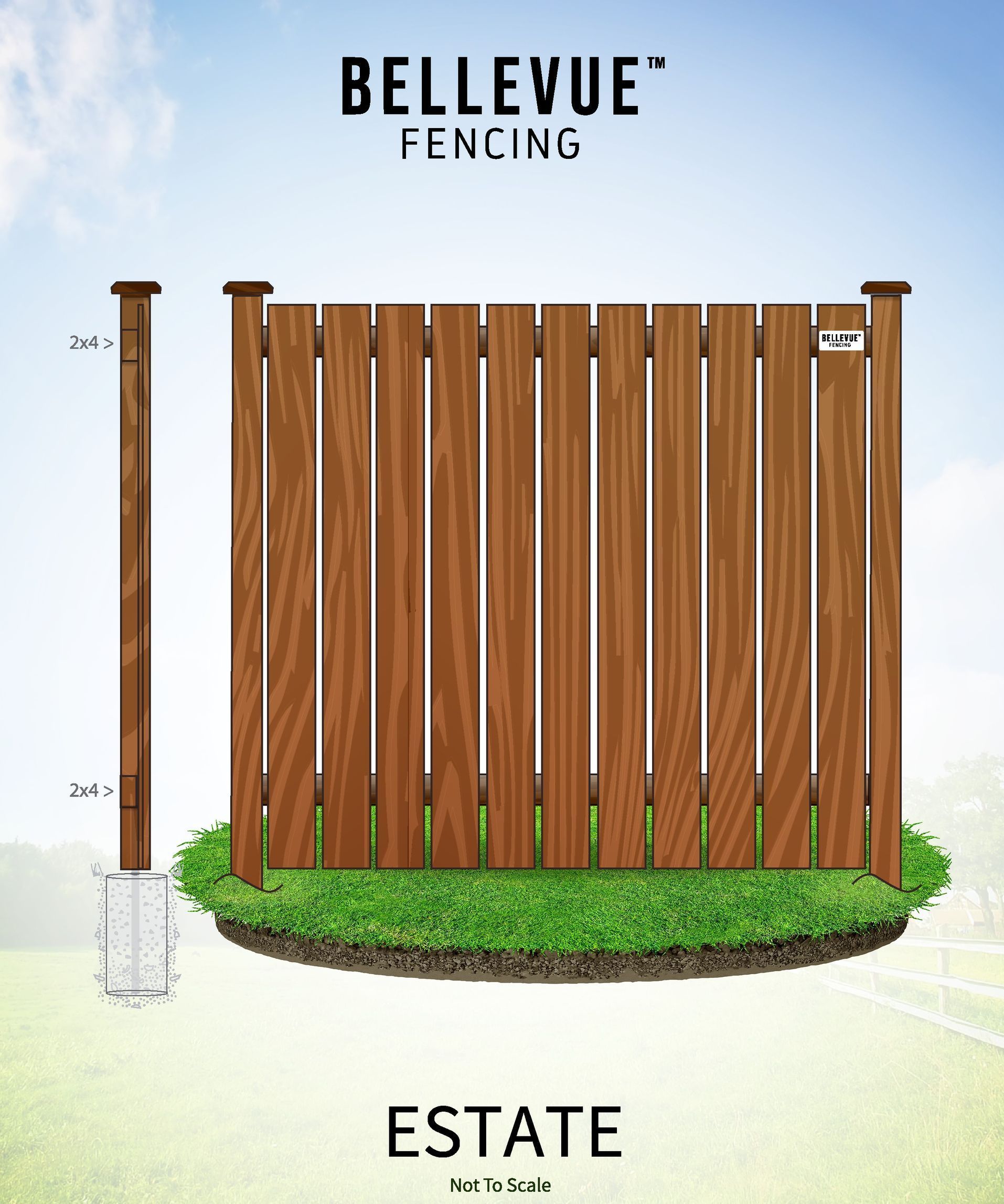 basic estate fence