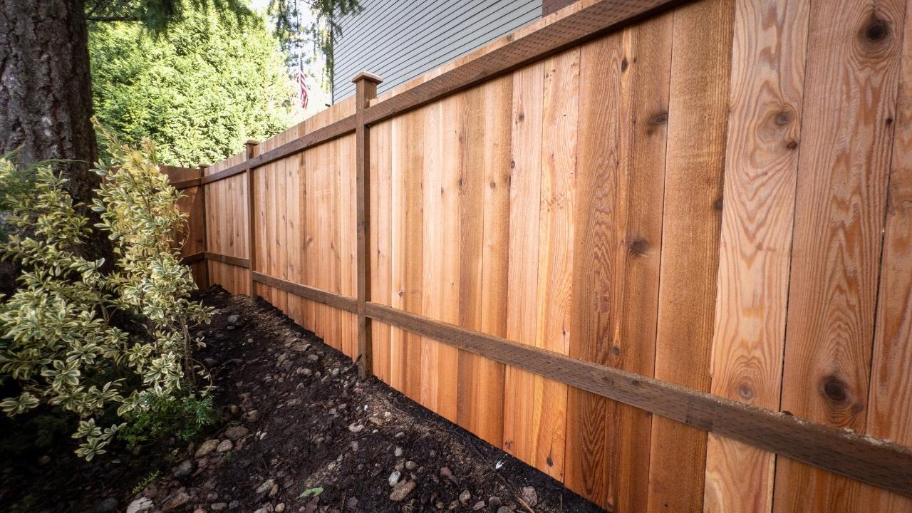 estate cedar fencing