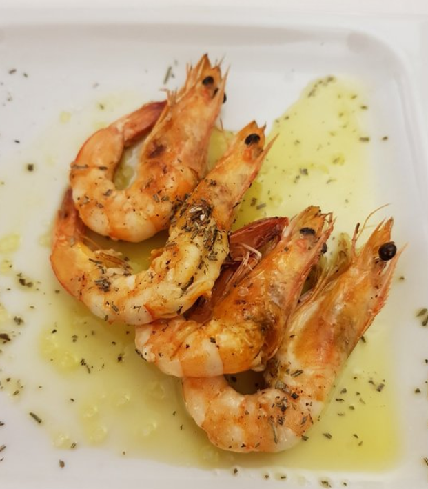 secondo di gamberoni