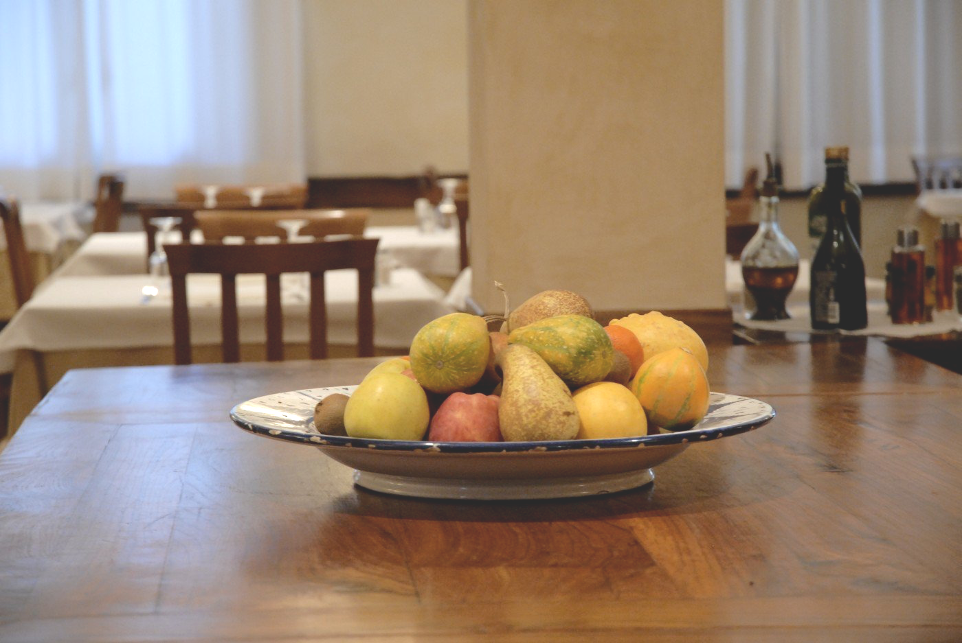 centrotavola con frutta fresca