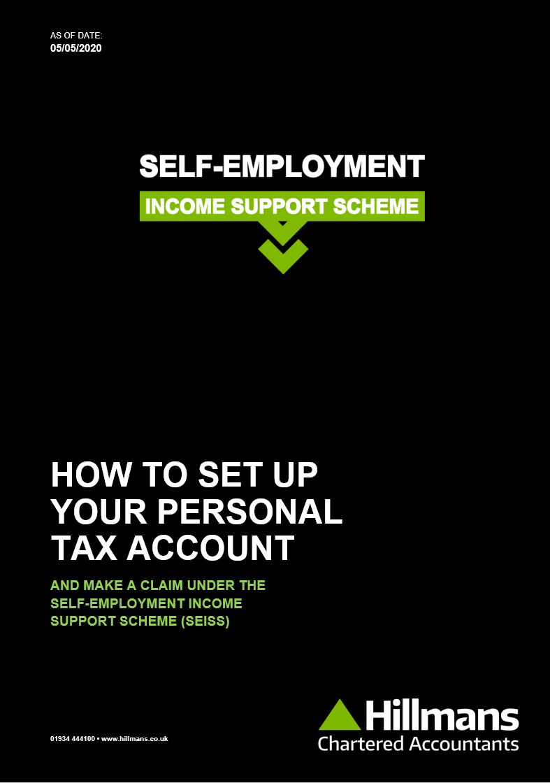 How to set up your personal tax account - Weston-super-Mare