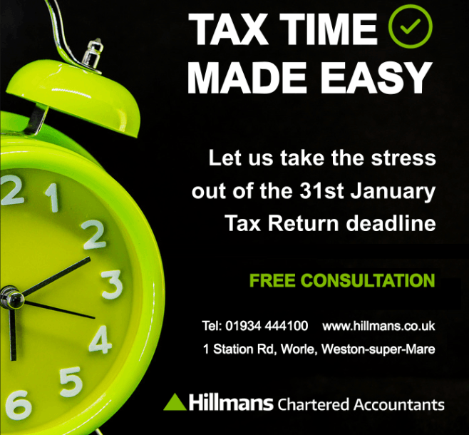 Tax Time Made Easy - Hillmans Accountants Weston-super-Mare