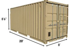 20 Foot Container — Boise, ID — At Your Site Storage Idaho, LLC