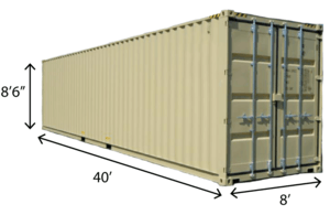 40 Foot Container — Boise, ID — At Your Site Storage Idaho, LLC
