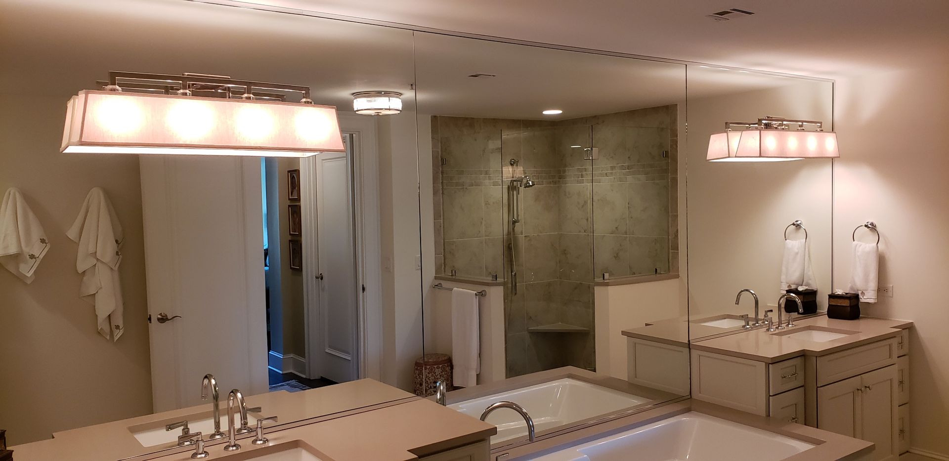 Glass Wall Shower - Summerville, SC - A Morgan Glass