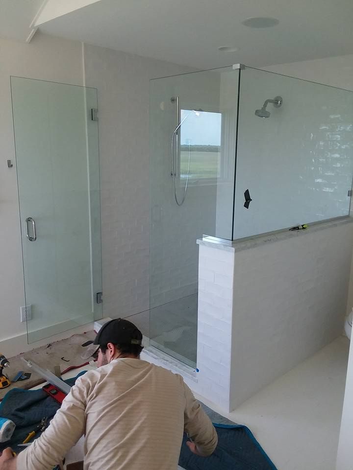 Bathroom Shower Construction - Summerville, SC - A Morgan Glass