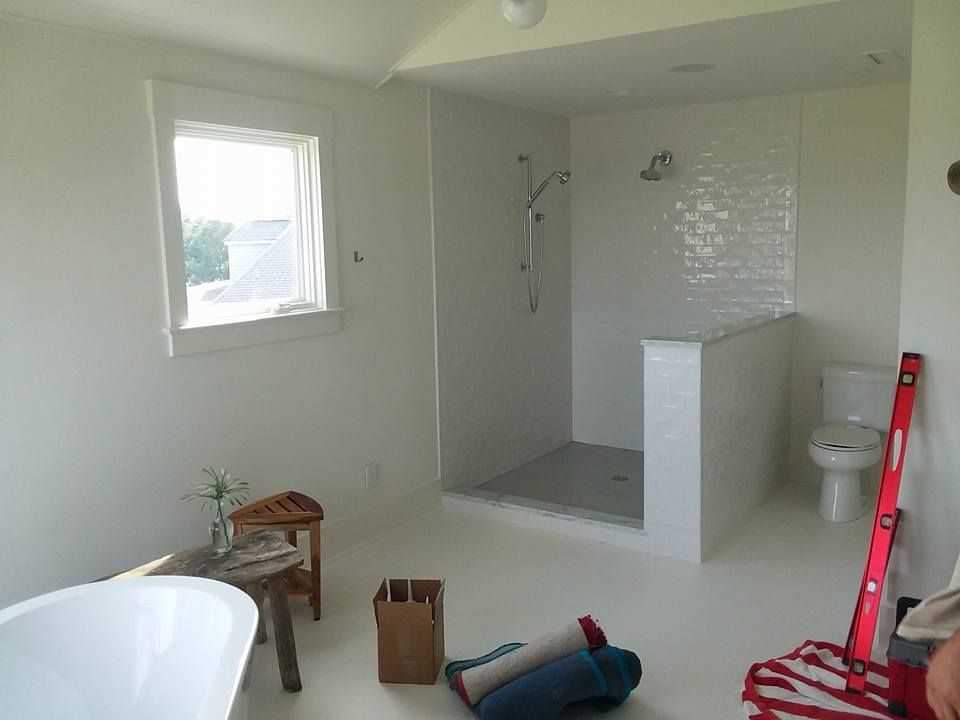 On Going Construction of Shower - Summerville, SC - A Morgan Glass