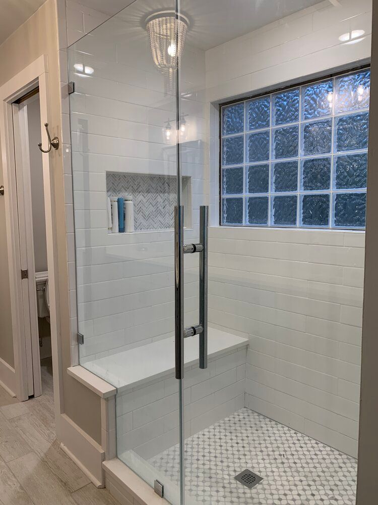 Shower Glass Door - Summerville, SC - A Morgan Glass