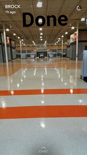 floor done — commercial cleaning in Sharpsville, PA