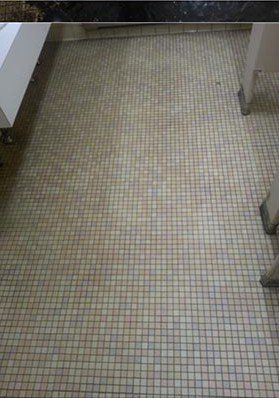 bathroom floor — commercial cleaning in Sharpsville, PA