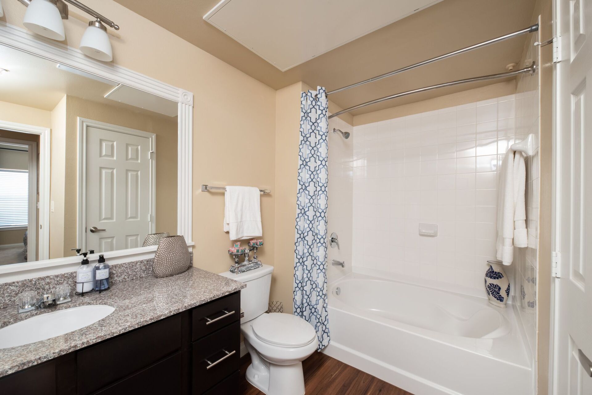 Hilltops Apartments | Bathroom with Sink