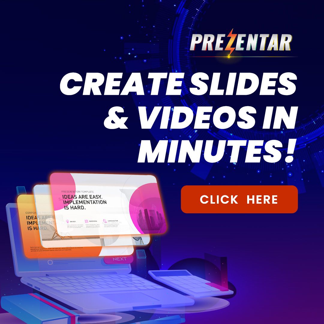 Prezentar Creates Stunning Presentations & Videos in Minutes!