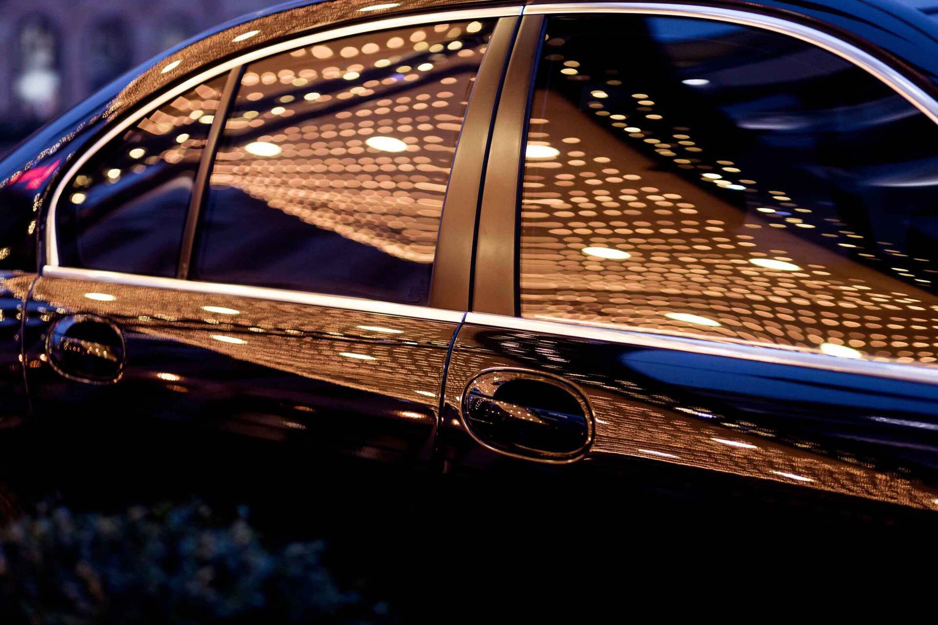 Modern Car In Night — San Bernardino, CA — Best Price Auto Glass