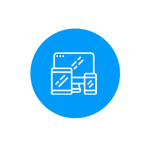 icono de visualización en  diferentes dispositivos móviles