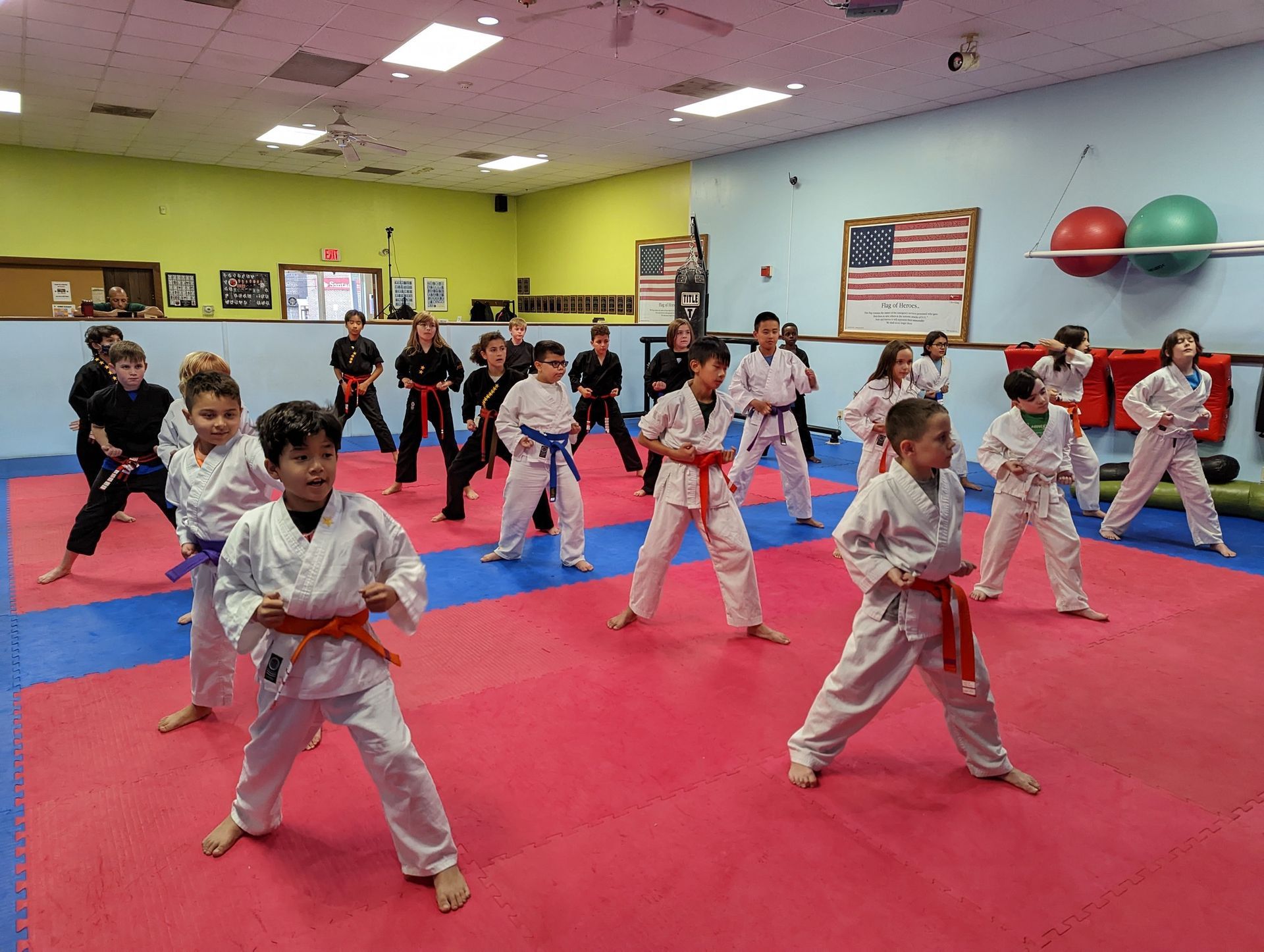 Kids Kenpo Karate class