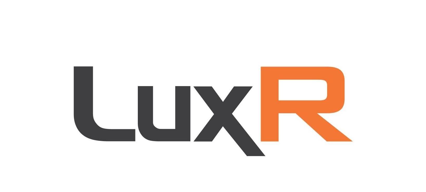 LuxR logo: dark gray