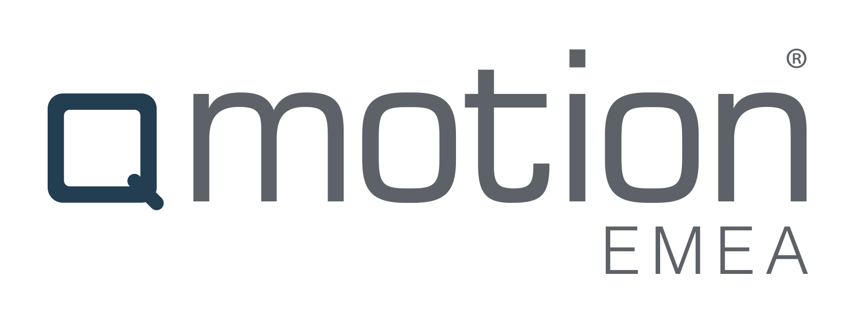 Q motion EMEA logo.