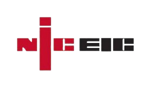 Red and black NICEIC logo with the text 