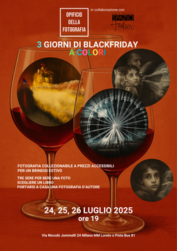 Opificio della Fotografia 3 giorni di Blackfriday a colori, Fotografia collezionabile a prezzi accessibili