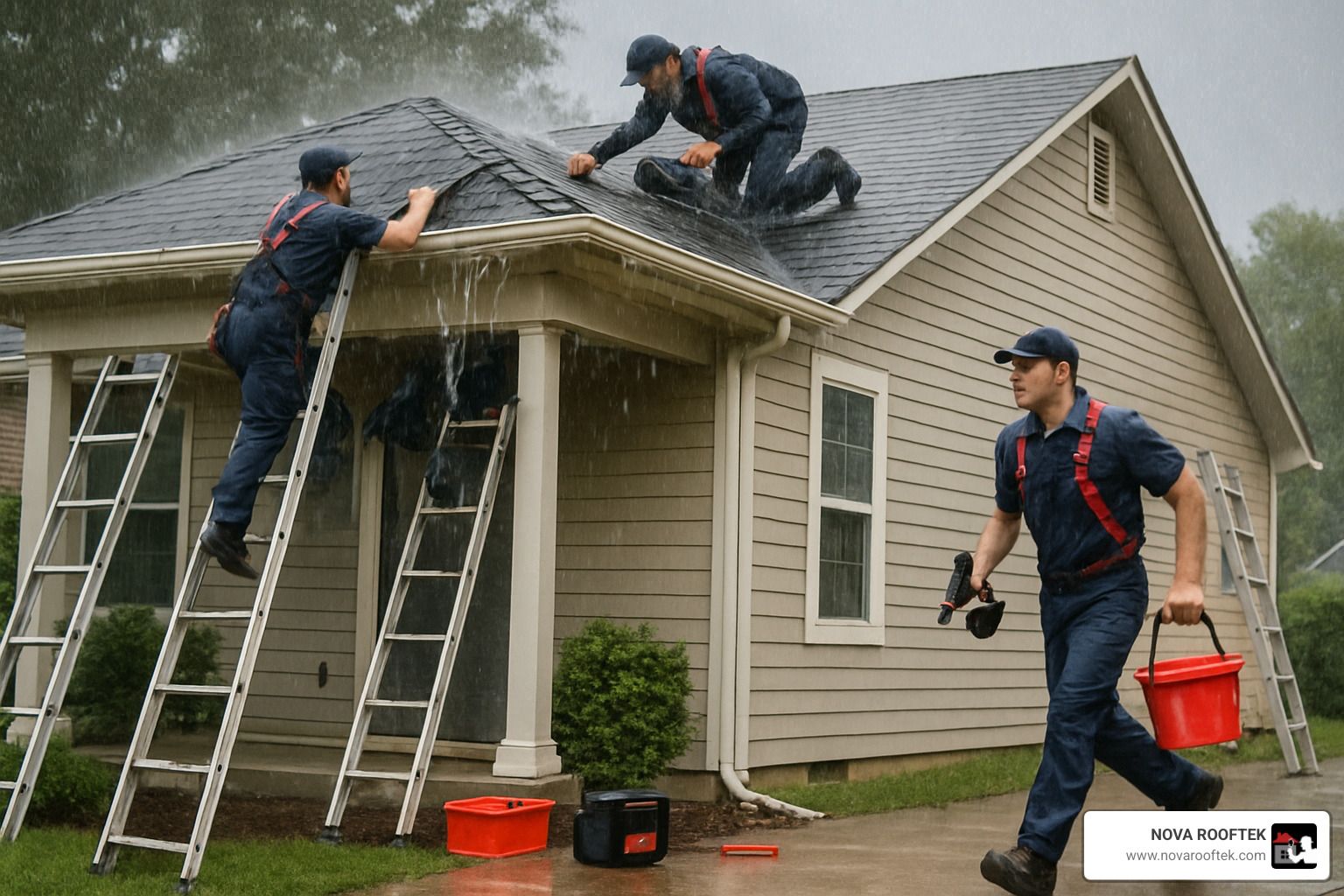 roof leak emergency service - emergency roof leak service