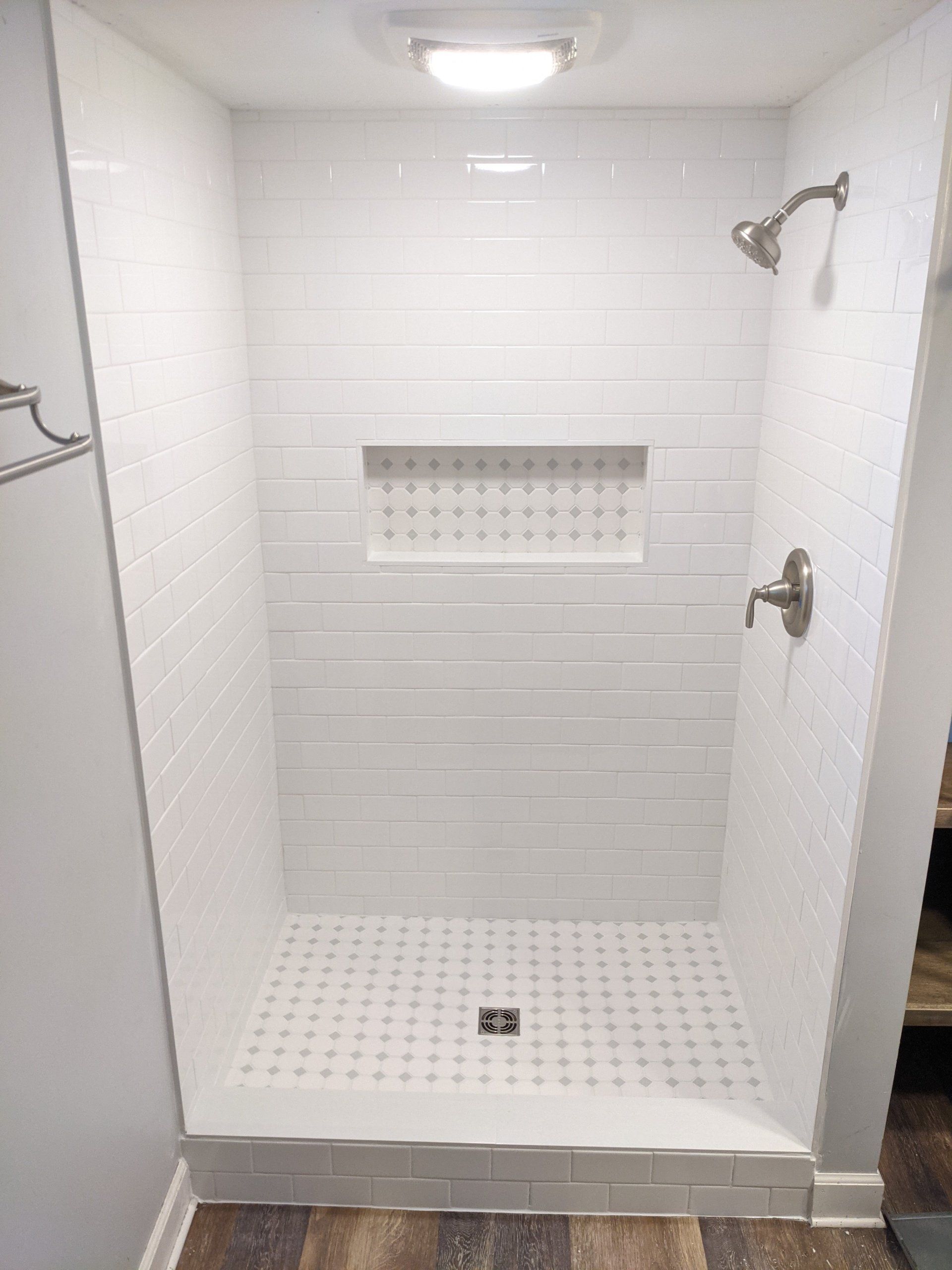 White Bathroom Surround 