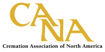 Logo for the Cremation Association of North America. 