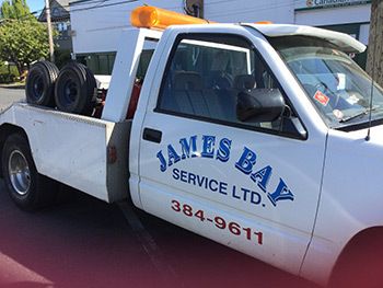 James Bay Service truck 