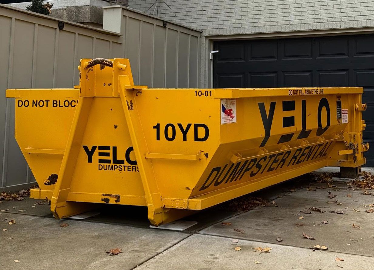 10 yard dumpster