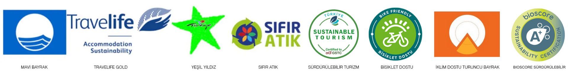 Travellife ve sifir atik'in de aralarında bulunduğu bir grup logo