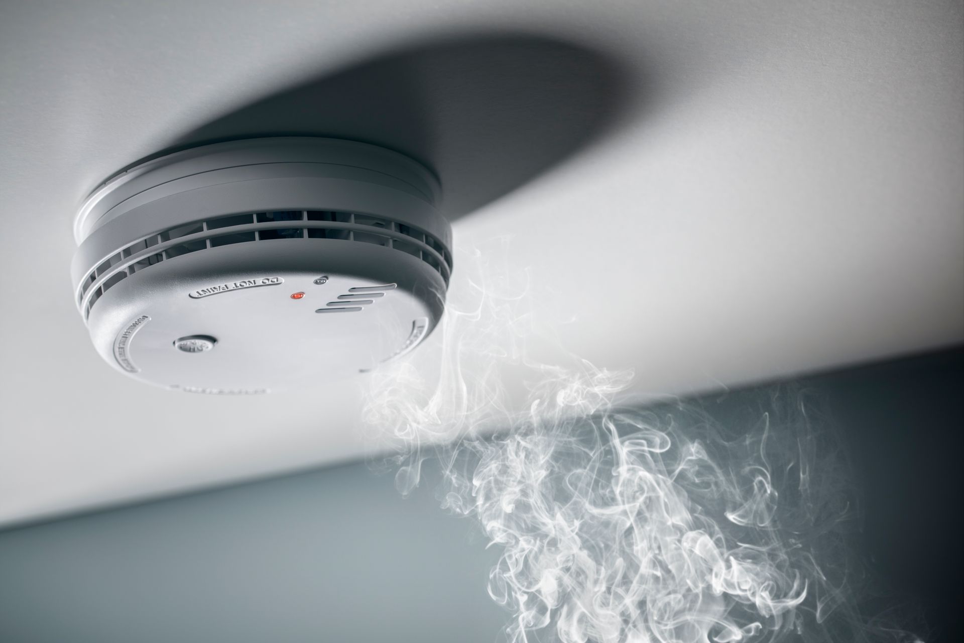 White Smoke Billowing From a Smoke Detector — Hazlec Services Pty Ltd in Gracemere, QLD
