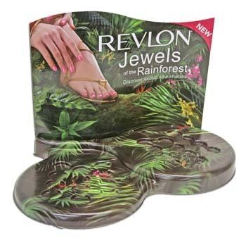 Distortion Print Cosmetic Display Tray