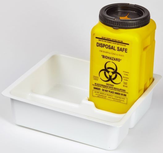 Sharps Tray, Aseptic Technique, Medical tray