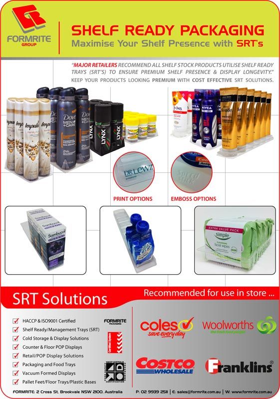 Shelf Ready Packaging