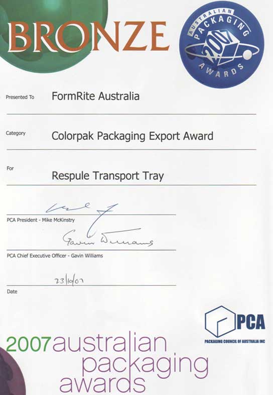 Australian Packaging Awards Winners
