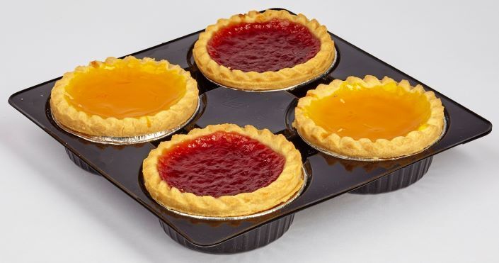 Black Plastic Food Packaging
